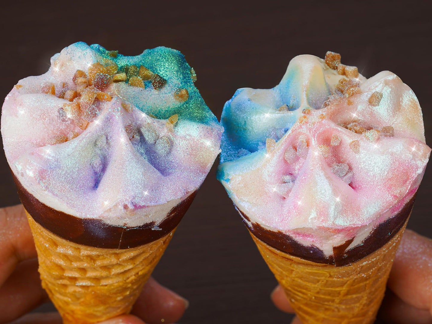 Nihome Edible Food-Grade Glitter Powder Glimmer Luster Dust Metallic Fancy Food Decorating Sprinkle Glimmery Dust For Drink Beve