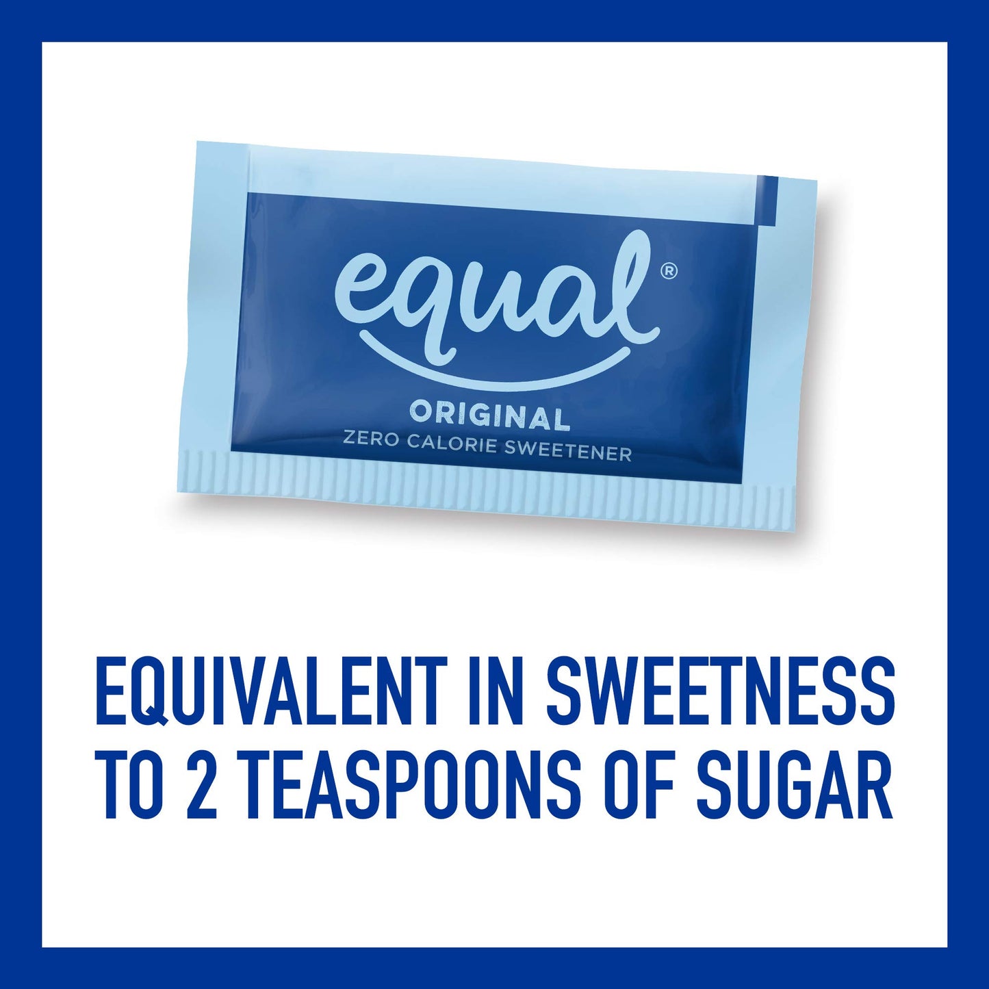 EQUAL 0 Calorie Sweetener, Aspartame and Acesulfame-K Sweetener Packets, Zero Calorie Sugar Alternative, Erythritol Free, 1000 C