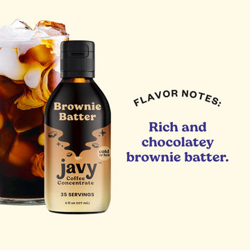 Javy Coffee Concentrate - Cold Brew Coffee, Perfect For Instant Iced Coffee, Cold Brewed Coffee And Hot Coffee, 35 Servings - Br