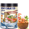 8oz Dehydrated Freeze Dried Seafood & Vegetable Mix - 11 Mixed Dry Veggies Ingredients Natural Ramen Toppings for Soups, Salad,