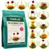 TEARELAE Blooming Tea Flowers - 12 Individually Sealed Flowering Tea Balls - Natural Green Tea & Edible Flowers