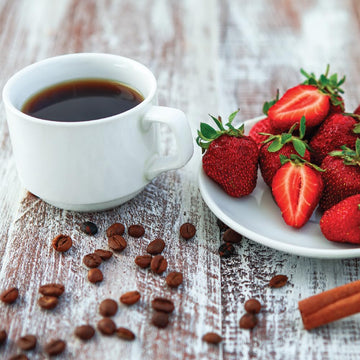 Two Rivers Coffee Strawberries N Cream Flavored Ground Coffee, Perfectly Balanced, Always Smooth, Made With 100% Arabica Beans -