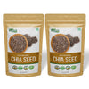 ORGANIC ZING Chia Seeds (454 Gm) Pack of 2 Organic