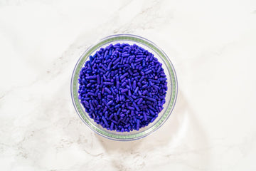 Bakerpan Purple Jimmies Sprinkles - 6 Ounces Purple Sprinkles For Cake Decorating - Edible Sprinkles For Cupcakes, Ice Cream, Ca