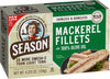 Season Mackerel In Olive Oil - Skinless & Boneless, Wild Caught, Keto Snacks, Canned Mackerel Fillets, Full Of Vitamins, Low In Mercury, Kosher, Non-Gmo, 20G Of Protein - 4.37 Oz, 12-Pack