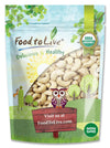 Food to Live - Organic Cashews, 8 Ounces Whole, Unsalted, Non-GMO, Kosher, Raw, Vegan, Bulk