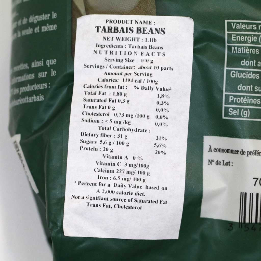 Coop rative Pyr n enne Haricots Tarbais Beans