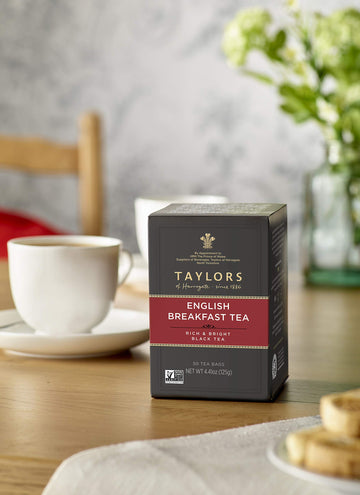 Taylors Of Harrogate English Breakfast, 50 Teabags (Pack Of 6)