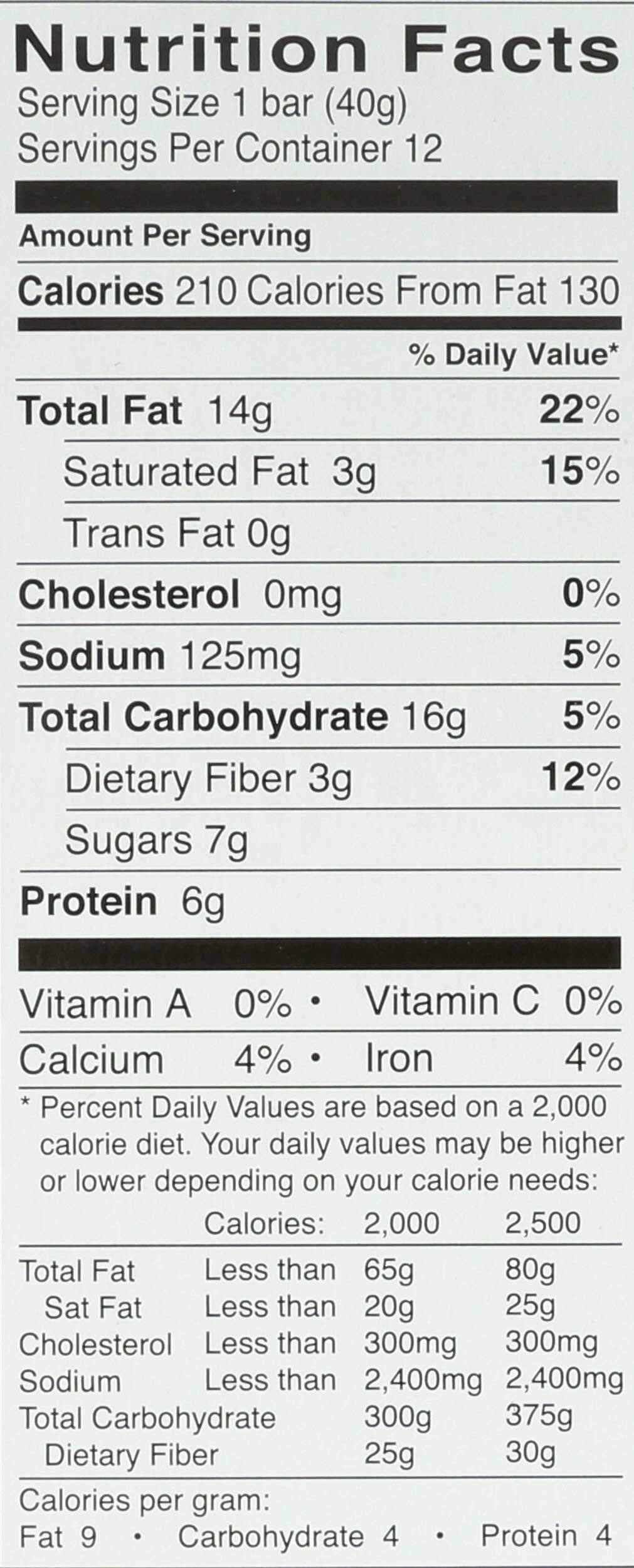 Fody Dark Chocolate Nuts and Sea Salt Bar, 1.41 Ounce - 12 per case.