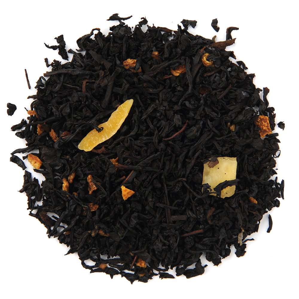 Organic Positively Tea Company, Mango Tango Black Tea, Loose Leaf, 4 Ounce