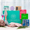 The Care Crate Co. Womens Spa Day Gift Box - 11 Piece Set with Soaps, Manicure Set, Eos Hand Cream & Lip Balm