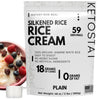 Rice Cream 3 LB, Plain Jasmine White Rice Hot Rice Cereal Scoop Included - 48 oz Easily Digestable Carb Source Emergency Food Su