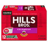 Hills Bros. Colombian Coffee, Single Serve Keurig K-Cup Pods, Medium Roast Coffee, 12-Count Box