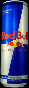 Red Bull Energy Drink, 16 Ounce (Pack of 8)