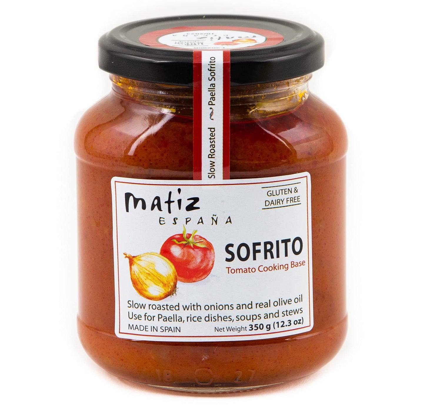 Matiz Sofrito, Traditional Valenciano Paella Base, Family Recipe, 12.3 Ounce