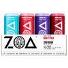 ZOA Zero Sugar Energy Drinks Variety Pack - Sugar Free, Electrolytes, Amino Acids, B-Vitamins, Caffeine - 12 Fl Oz (12-Pack)