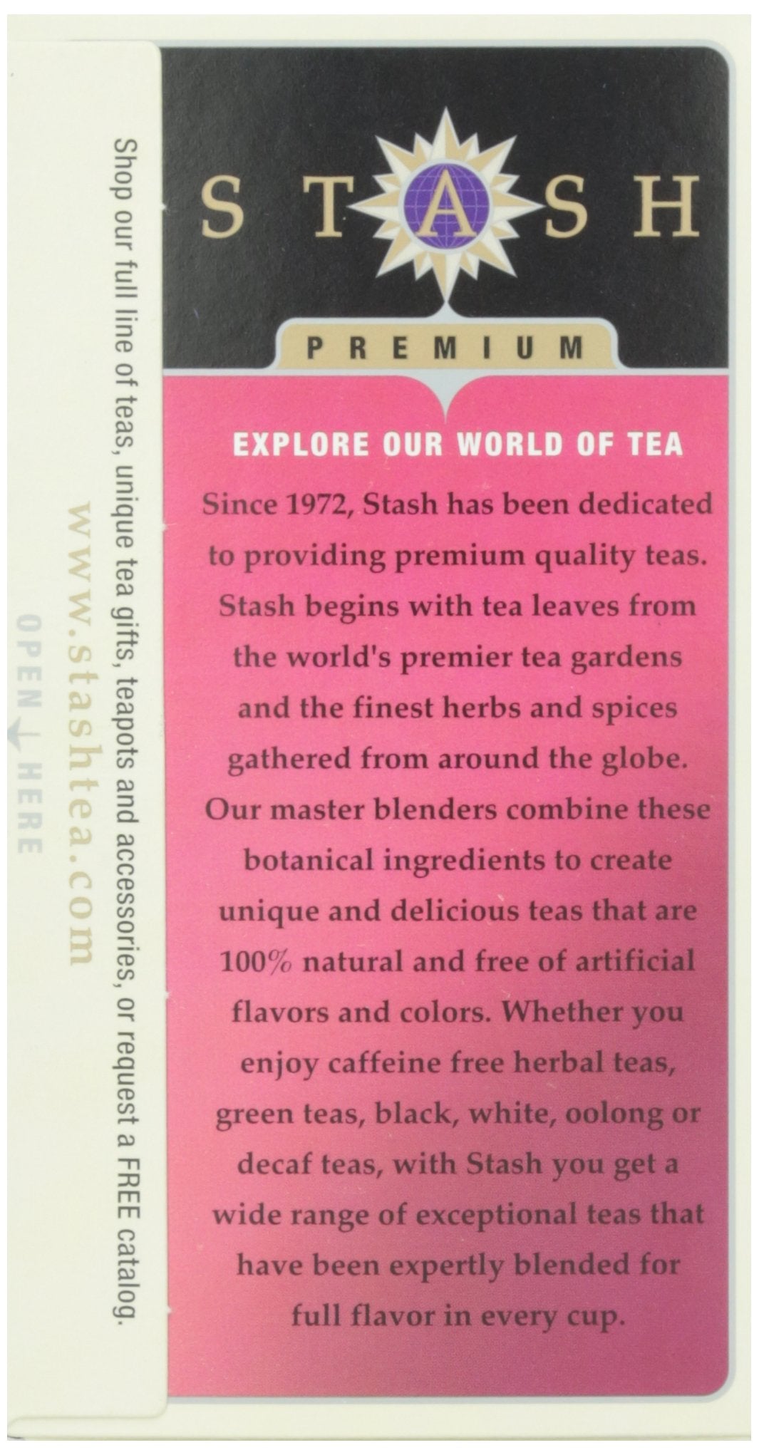 Stash Decaf Chai Spice Tea, Tea , 18 Ct