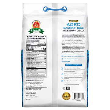Laxmi Aged Basmati Rice 10 Lb