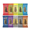 SMACKIN Sunflower Seeds No Salty Burn Roasted Jumbo Small-Batch American Made - 10 Flavor Variety. 1.5oz bags (10 Bags)