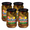 Best Maid Products Glass Jars - Dill & Garlic Baby Pickles, 4 Pack