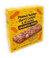 Generic Trader Joes Peanut Butter Chewy Coated & Drizzled Granola Bars (Made With Peanuts, Rolled Oats, Rice Crisps And Peanut Butter) 6-1.23 Oz (35G) Bars Net Wt.7.4 Oz (210G) - Pack Of 1