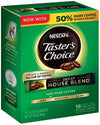 Nescafe Tasters Choice Decaf, House Blend Instant Coffee Single Serve Sticks, 16 Count (Pack of 1)