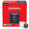 Community Coffee Signature Blend Dark Roast Single-Serve Keurig K-Cup Pods 48 Count (Pack Of 1)