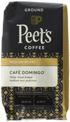 Peet'S Coffee Caf Domingo, Medium Roast Ground Coffee, 12 Ounce Bags (Pack Of 2) Smoothly Sweet, Balanced, & Bright Medium Roa