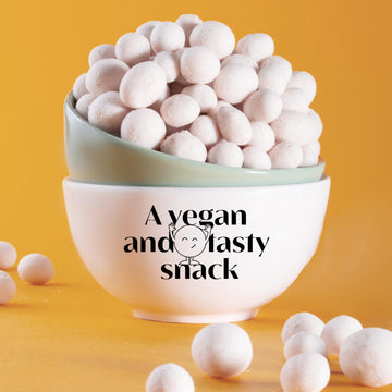 Smolbol Roasted Peanut In A Crunchy Cassava Crust | Lightly Salted | Gluten-Free Snack | Vegan Snack | Small Peanut Balls | Ovin