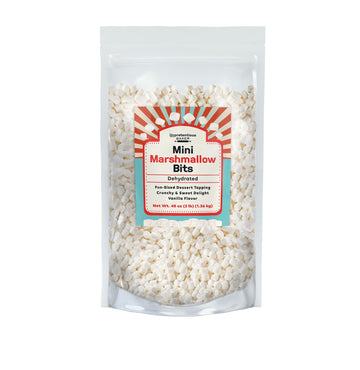 Unpretentious Mini Dehydrated Marshmallow Bits, 3 Lb, Topper For Cereal, Ice Cream, And Desserts