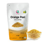 Dried Orange Peel 4 oz | Rich Citrus Aroma and Flavour | Small Granules | Perfect for Tea, Cookies, Rye breads, Seasoning & more