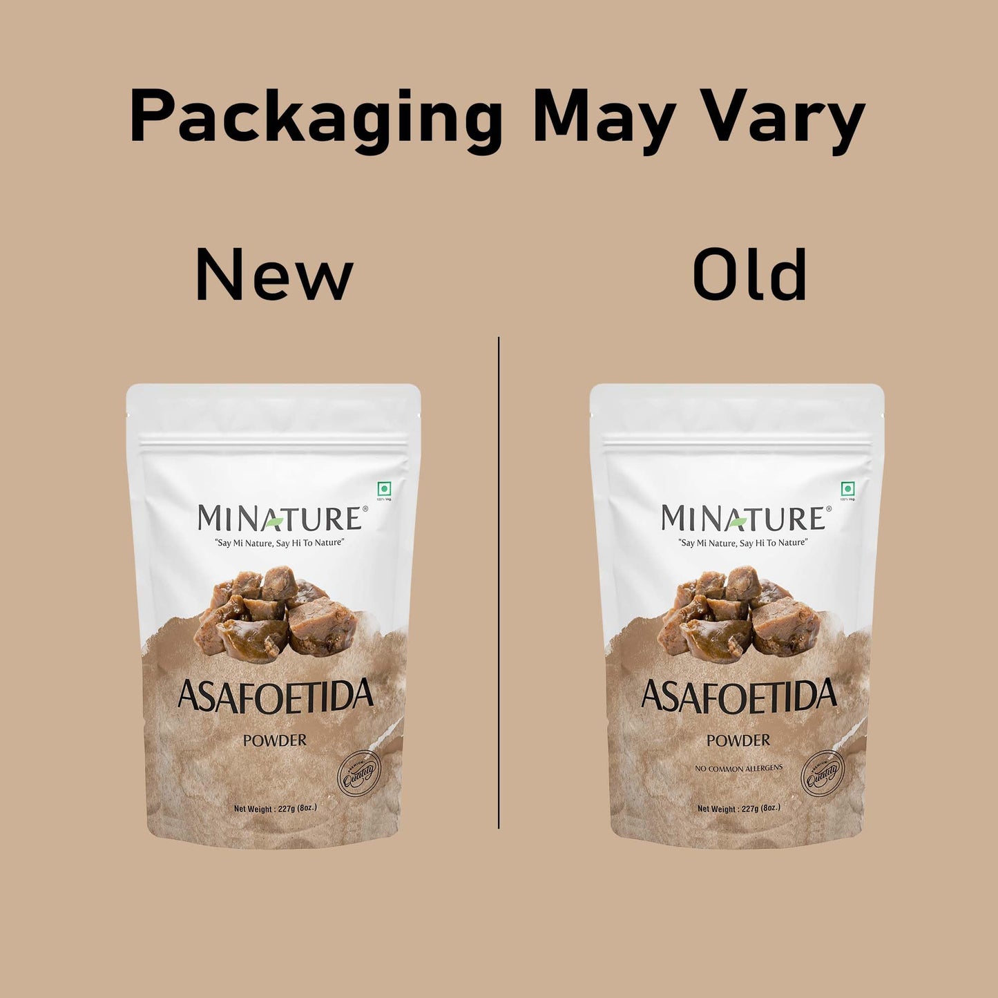 mi nature Asafoetida Powder (Hing) | Indian Spice for Cooking | 227g (8oz)