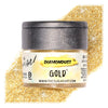 Gold Edible Glitter for Drinks, Cocktails, Cake Decorating, Strawberries, Chocolates & More | No Taste | 4g | 100% Food-Safe | K