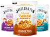 JORDANS Slow Baked Granola Variety Pack - Mixed Berry, Honey Nut, Four Nut - 11.4 oz (3 Pack) - No Artificial Flavors or Preservatives