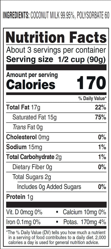 Aroy-D Coconut Milk 8.5 Fl Oz (Pack Of 12)