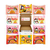 Samyang Buldak Hot Spicy Chicken Ramen Noodle Korean Stir-Fried Ramen (10, Cheese (1), Quattro Cheese (1), Ros (2), Carbo (2),