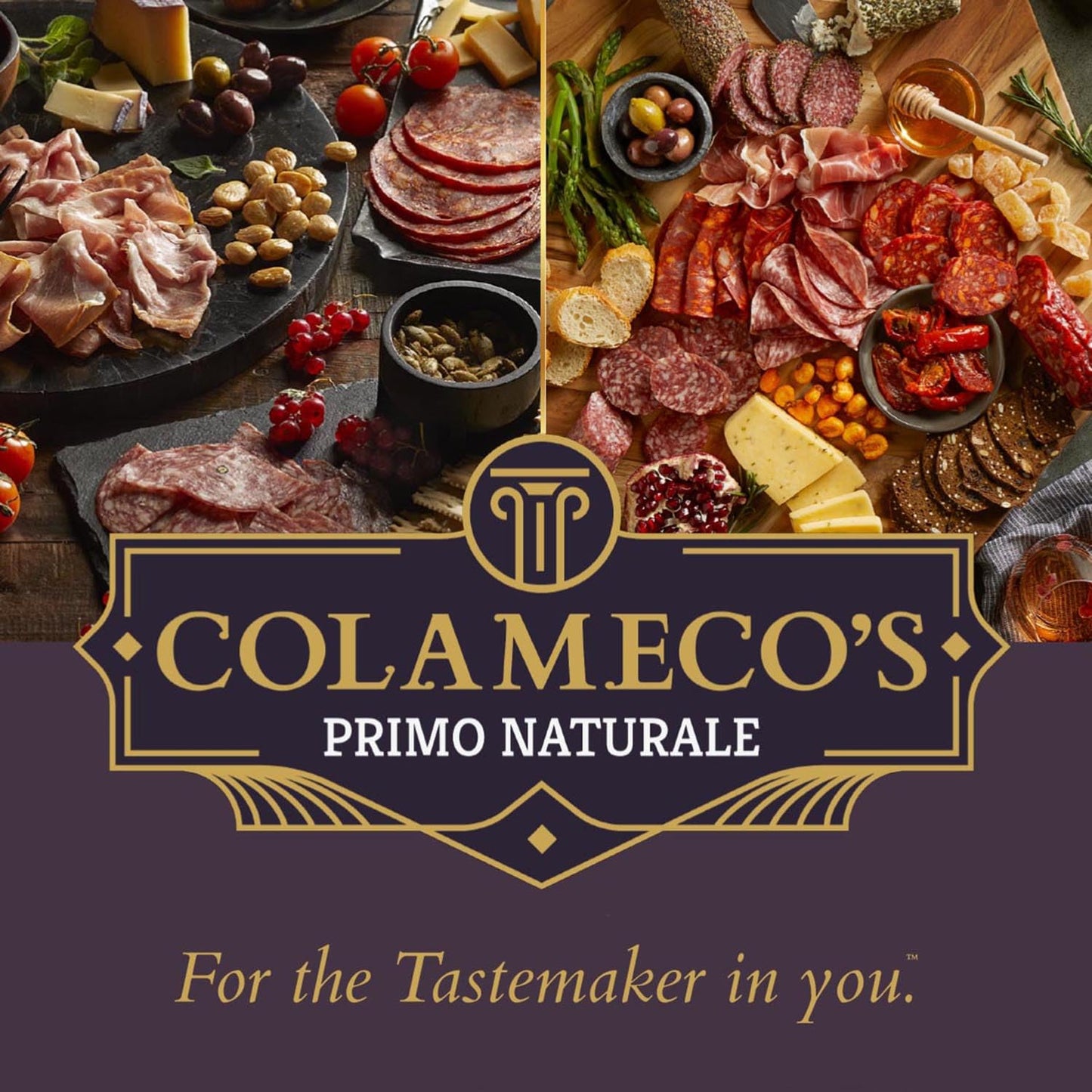 Colameco'S All Natural Uncured Pepperoni Chub - Classic Italian Flavor, Humanely Raised - Gluten-Free, Dairy-Free Uncured Pepper