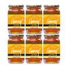 Nature's Goodness Golden Wildflower Honey in Glass Jar - Pure Real Honey for Tea, Baking & Cooking - 17.6 Oz (6 Pack) - 6.6 Poun