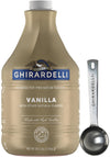 Ghirardelli Vanilla Sauce, 87.3 Ounce Bottle - With Ghirardelli Stamped Barista Spoon