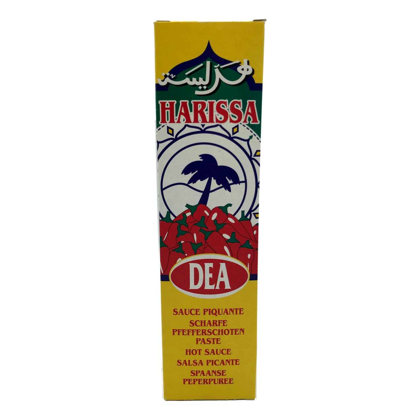 Dea Harissa Condiment Tube - Spicy 120g (4.23oz) - Salsa Flavor