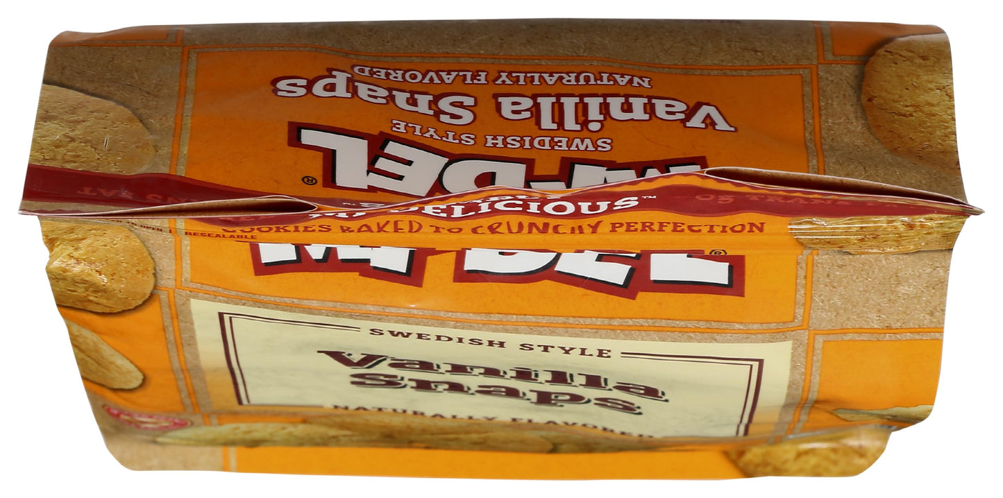 Mi-Del Vanilla Snap Cookies, 10 oz Bags, Pack of 12, Gluten-Free, No Artificial Colors or Flavors