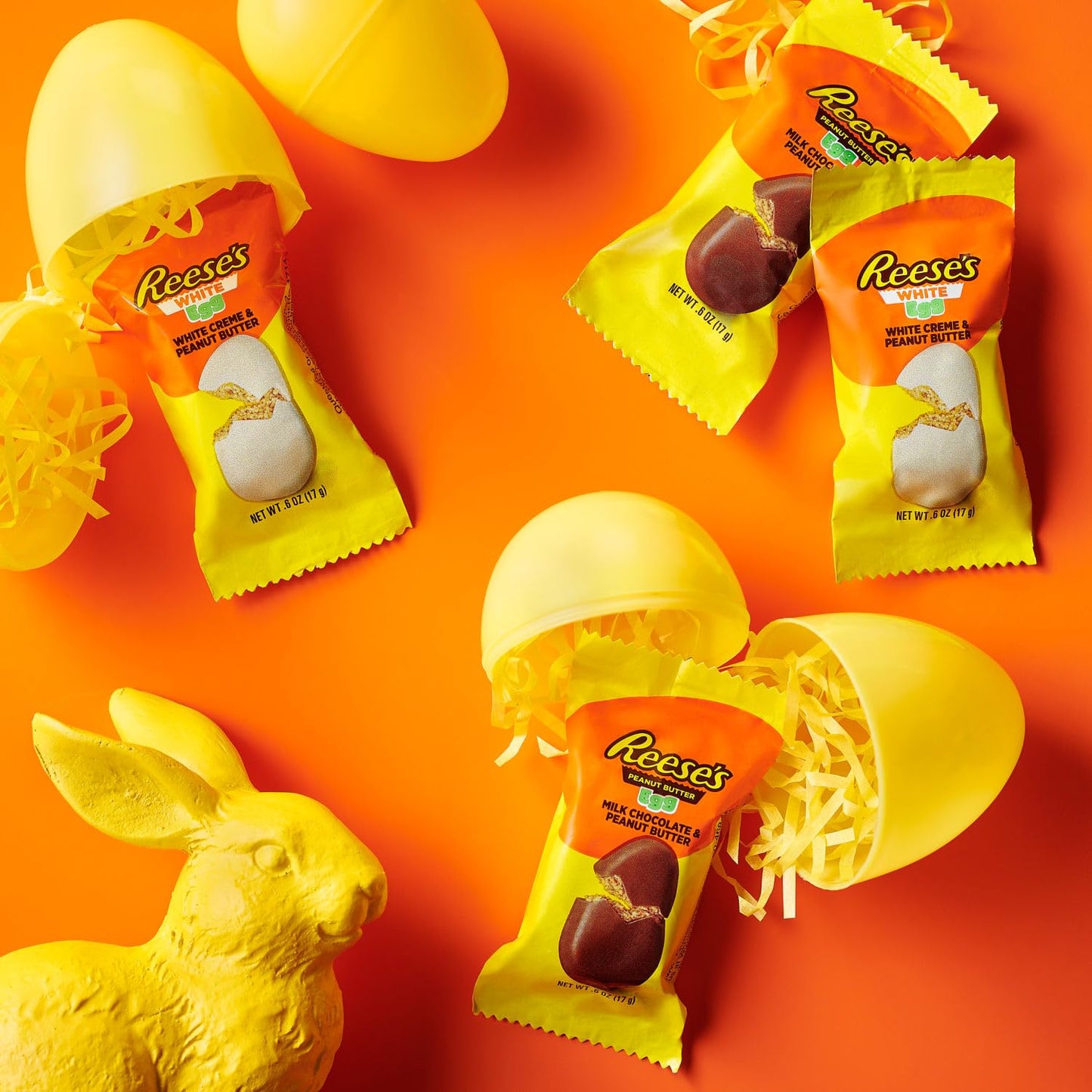 Reese'S Assorted Flavored Snack Size Peanut Butter Eggs, Easter Candy Bag, 31.2 Oz