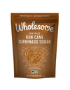 Wholesome Sweeteners Raw Cane Fair Trade Unrefined Non Gmo Gluten Free 1.5 Pound Pack Of, Natural Turbinado Sugar, 288 Ounce, (P