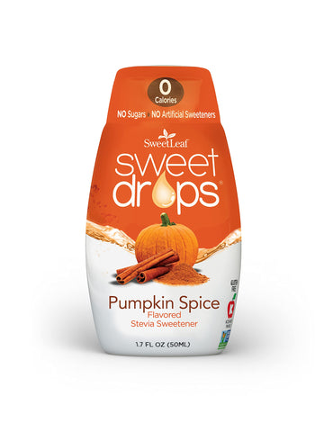 Sweetleaf Sweet Drops Pumpkin Spice, 50 Servings, Clear