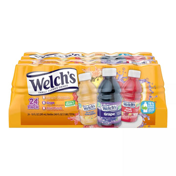 Welch'S Variety Pack - Orange Pineapple, Grape And Fruit Punch - No Preservatives - Rich Source Of Vitamin C - Ready Set Gourmet