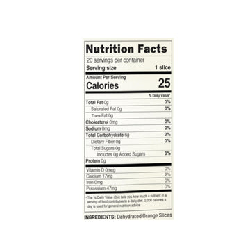 Barsmith Dehydrated Orange Slices (17.64Oz) In Mylar Bag- Real Orange Garnish For Cocktails, Mocktails, Tea & Baking - Zesty Cit