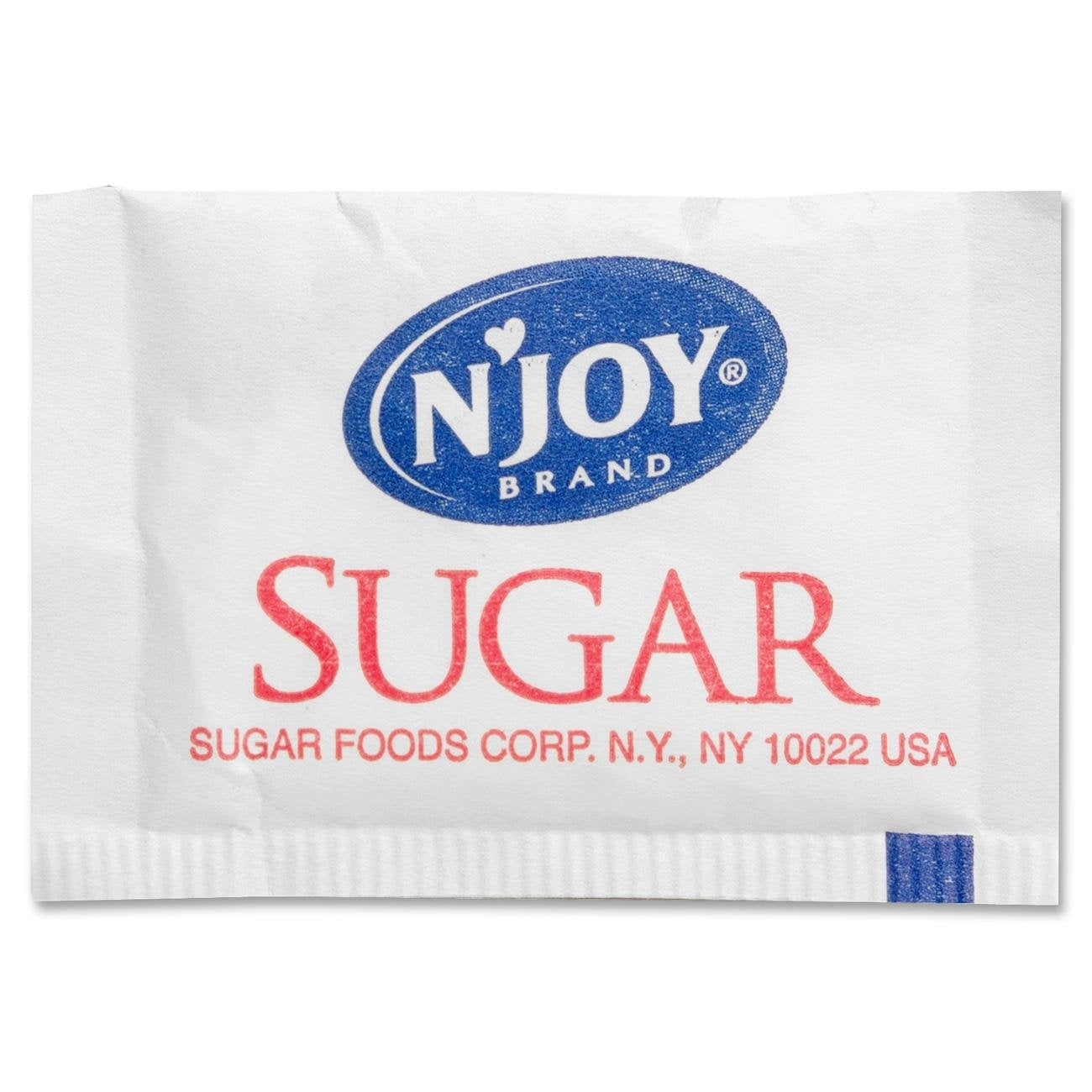 NJoy Sugar Packets, 0.1 Oz, 2,000 Packets/box
