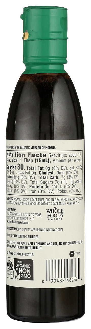 365 by Whole Foods Market, Organic Balsamic Glaze, 8.45 Fl Oz