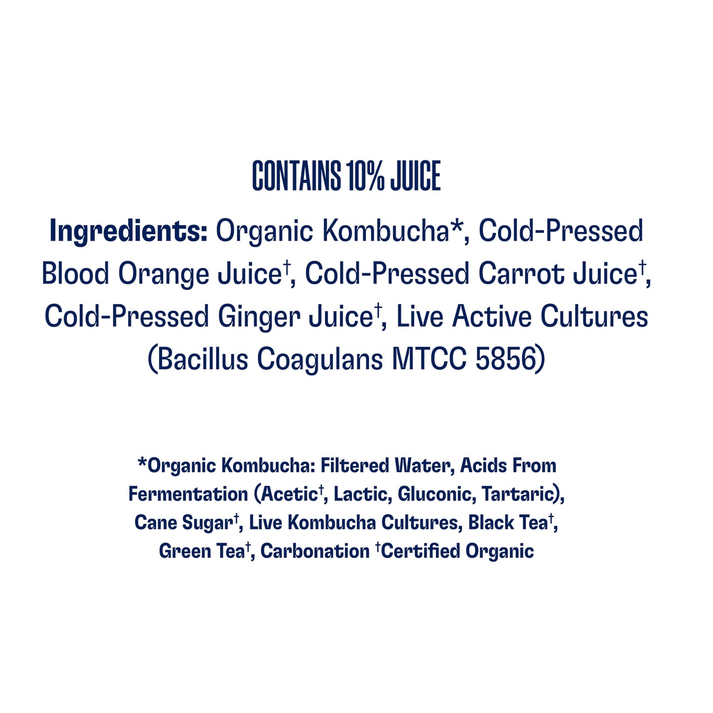 Health-Ade Kombucha Tea Organic Drink, Fermented Tea With Living Probiotics, Detoxifying Acids, Supports Gut Health, Non-Gmo, Vegan, Gluten Free, 12 Pack (16 Fl Oz Bottles), Blood Orange Carrot Ginger