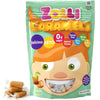 Zolli Caramelz Sugar-Free Candy - Creamy Chewy Dye-Free Keto & Diabetic-Friendly Healthy Candy Dentist-Approved for Kids (Apple Green 5 oz)